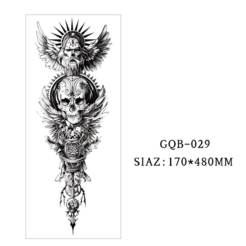 🥳2026 HOT SALE🥳💞50K+ SOLD!💪🎨 50% OFF! Large Full Sleeve Temporary Tattoos – Waterproof & sweatproof, realistic ink look. Easy 10‑sec application, safe & skin‑friendly. 🖤✨