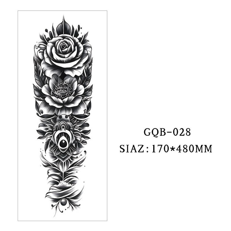 🥳2026 HOT SALE🥳💞50K+ SOLD!💪🎨 50% OFF! Large Full Sleeve Temporary Tattoos – Waterproof & sweatproof, realistic ink look. Easy 10‑sec application, safe & skin‑friendly. 🖤✨