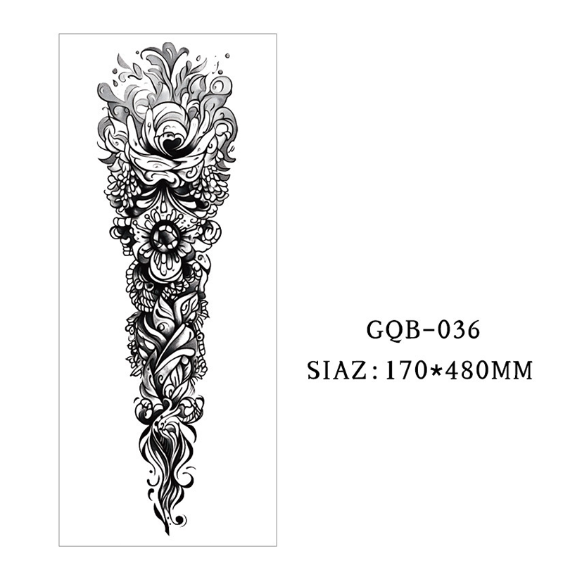 🥳2026 HOT SALE🥳💞50K+ SOLD!💪🎨 50% OFF! Large Full Sleeve Temporary Tattoos – Waterproof & sweatproof, realistic ink look. Easy 10‑sec application, safe & skin‑friendly. 🖤✨