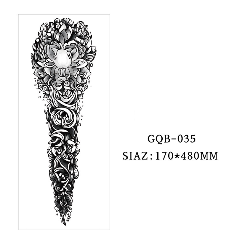 🥳2026 HOT SALE🥳💞50K+ SOLD!💪🎨 50% OFF! Large Full Sleeve Temporary Tattoos – Waterproof & sweatproof, realistic ink look. Easy 10‑sec application, safe & skin‑friendly. 🖤✨