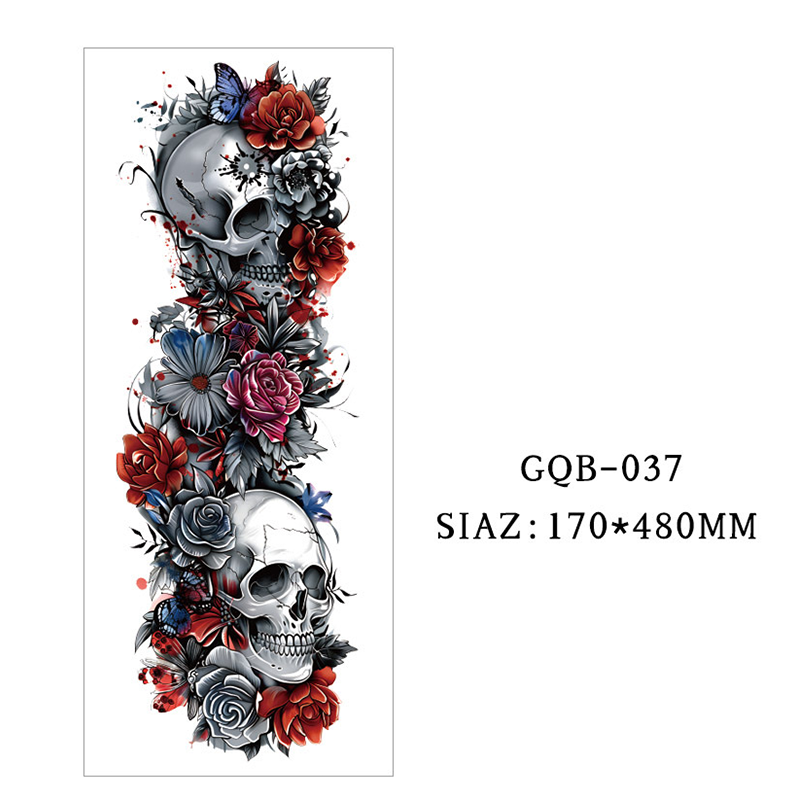🥳2026 HOT SALE🥳💞50K+ SOLD!💪🎨 50% OFF! Large Full Sleeve Temporary Tattoos – Waterproof & sweatproof, realistic ink look. Easy 10‑sec application, safe & skin‑friendly. 🖤✨