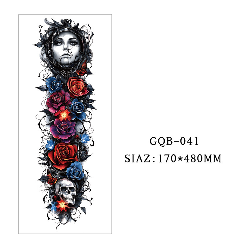 🥳2026 HOT SALE🥳💞50K+ SOLD!💪🎨 50% OFF! Large Full Sleeve Temporary Tattoos – Waterproof & sweatproof, realistic ink look. Easy 10‑sec application, safe & skin‑friendly. 🖤✨