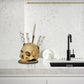 🥳2026 HOT SALE🥳💞50K+ SOLD!💀🔪 50% OFF! Creative Skull Resin Knife Holder – Durable, no installation needed, easy to clean. A bold statement piece for unique kitchens! 🏠✨
