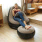 🥳2026 HOT SALE🥳💞50K+ SOLD! 🛋️🎁 50% OFF! Inflatable Bean Bag with Footstool & Electric Pump – velvety-soft PVC, supports 150kg, ready in 2 minutes! Relax in comfort! ✨💪