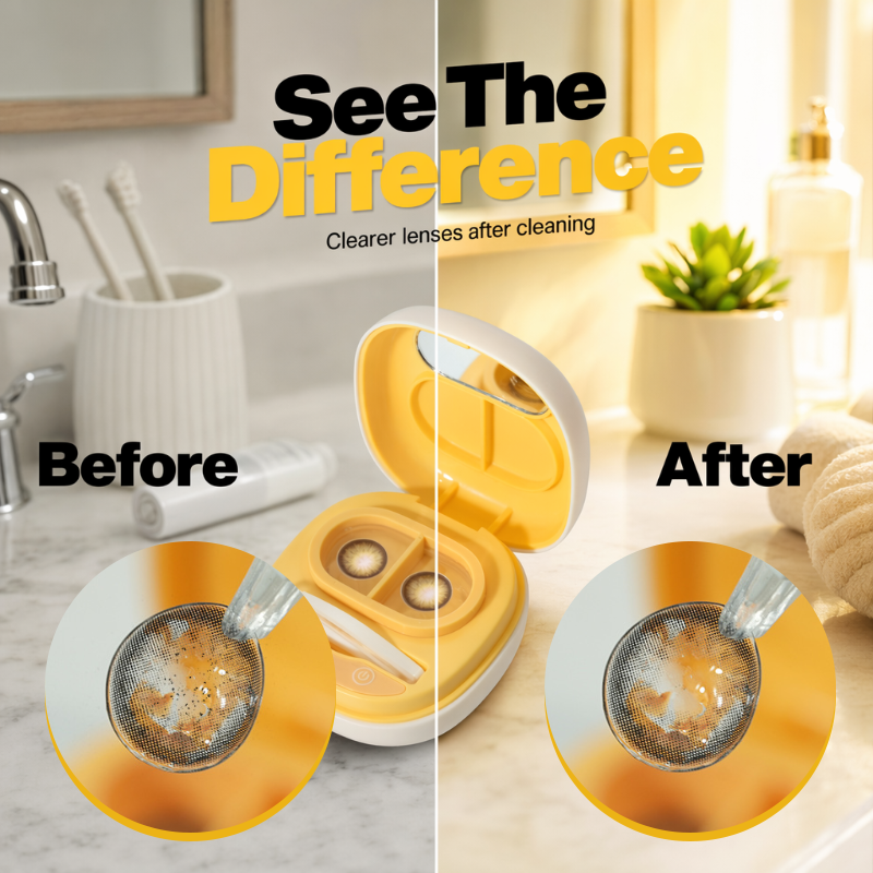 🥳2026 HOT SALE🥳💞50K+ SOLD!👁️🌀 50% OFF! Portable Sonic Contact Lens Cleaner – Deep cleans with ultrasonic vibration. Rechargeable, one‑touch, pocket‑sized. Fresh lenses everyday! ✨🔋