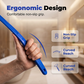 🥳2026 HOT SALE🥳💞50K+ SOLD!🧴✨ 50% OFF! Long Reach Back Applicator Roller – Smooth glide, curved ergonomic handle. Apply lotion & sunscreen to every spot – no twisting, no stretching! 🌀💪