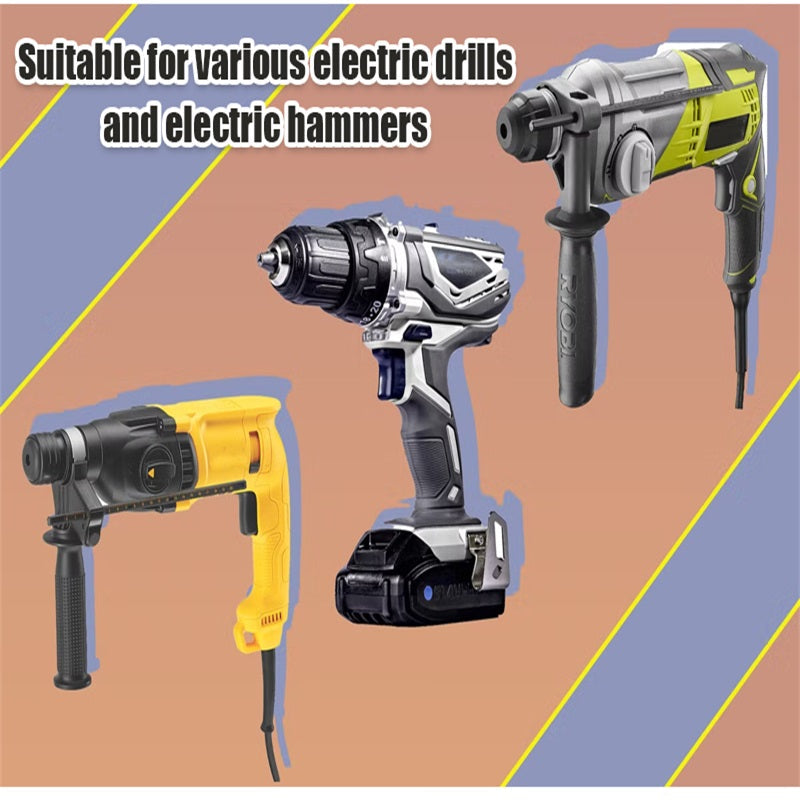 🥳2026 HOT SALE🥳💞50K+ SOLD!🔧⚡ 50% OFF! Pousbo® Double‑blade Spiral Agitator – Fits most drills, hex shank, lengthened design. Mix paint, cement & putty fast. Save time & effort! 🛠️✨