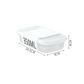 🥳2026 HOT SALE🥳💞50K+ SOLD! 📦🧊 50% OFF! Stackable Fridge Container with Airtight Lid – Transparent for quick view, stackable for space saving. Food‑grade, easy clean – a smarter fridge! 🏠✨