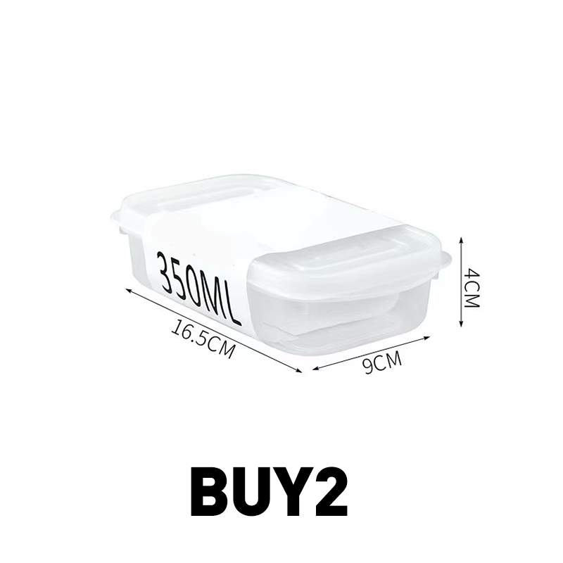 🥳2026 HOT SALE🥳💞50K+ SOLD! 📦🧊 50% OFF! Stackable Fridge Container with Airtight Lid – Transparent for quick view, stackable for space saving. Food‑grade, easy clean – a smarter fridge! 🏠✨