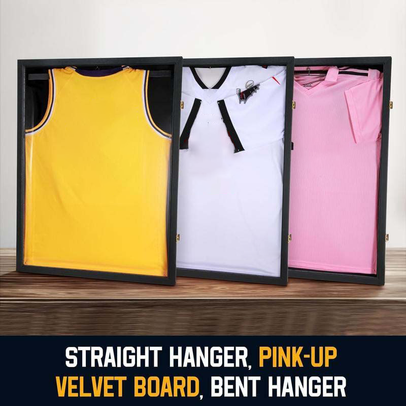 🥳2026 HOT SALE🥳💞50K+ SOLD!⚽🏆 50% OFF! Wooden Jersey Display Frame with Magnetic Door – Crystal clear acrylic, rounded corners, easy swap. Show off your prized memorabilia! 🏅✨