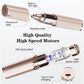 🥳2026 HOT SALE🥳💞50K+ SOLD!🪒🌸 50% OFF! 2‑in‑1 Facial Hair Remover & Eyebrow Trimmer – Gentle & painless, floating safety blade. Removes fine hair without nicks or redness. Sensitive skin friendly! ✨🌿