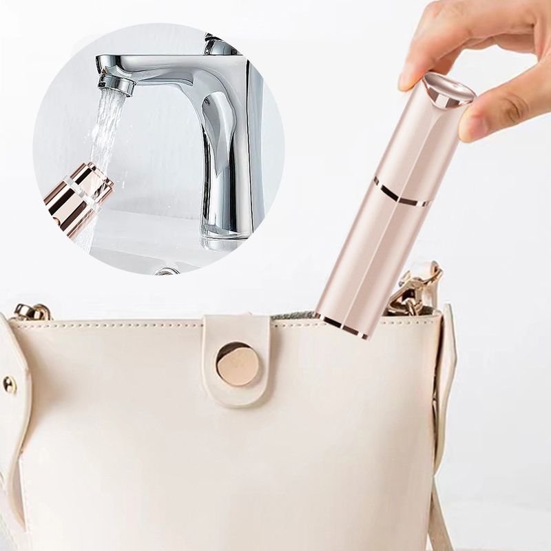 🥳2026 HOT SALE🥳💞50K+ SOLD!🪒🌸 50% OFF! 2‑in‑1 Facial Hair Remover & Eyebrow Trimmer – Gentle & painless, floating safety blade. Removes fine hair without nicks or redness. Sensitive skin friendly! ✨🌿