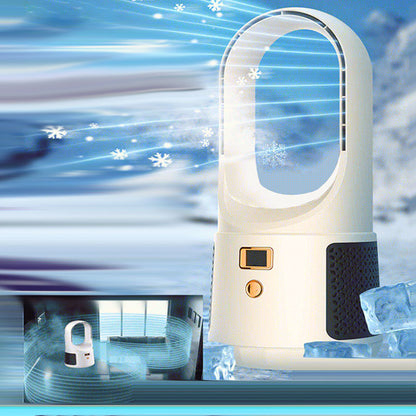 🥳2026 HOT SALE🥳💞50K+ SOLD!🌬️💧 50% OFF! Portable Bladeless Humidifying Fan – Safe for kids & pets, no exposed blades. 6 speeds, whisper‑quiet, adds moisture to the air. A summer essential! 🏠✨