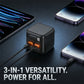 🥳2026 HOT SALE🥳💞50K+ SOLD!🔌🔄 50% OFF! 30W GaN Charger with Retractable Cable – Built‑in 70cm cord, auto retract. 3‑in‑1, ultra‑compact 50mm. No more tangled cables! 🎯✨