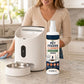 🥳2026 HOT SALE🥳💞50K+ SOLD!🐾🧼 50% OFF! Pet Feeder Cleaner Spray – Removes grease & dried food, eliminates odours. Safe for plastic, steel & ceramic. Includes towel! 🧴✨