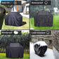 🥳2026 HOT SALE🥳💞50K+ SOLD!🍖🛡️ 50% OFF! Heavy‑Duty Waterproof BBQ Grill Cover – 210D Oxford fabric, PU coated. Shields from rain, sun & dust. Adjustable straps – stays put in wind! 🌧️☀️