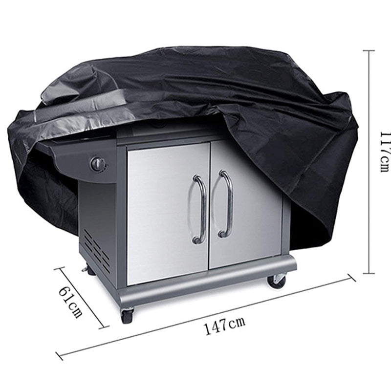 🥳2026 HOT SALE🥳💞50K+ SOLD!🍖🛡️ 50% OFF! Heavy‑Duty Waterproof BBQ Grill Cover – 210D Oxford fabric, PU coated. Shields from rain, sun & dust. Adjustable straps – stays put in wind! 🌧️☀️