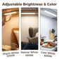 🥳2026 HOT SALE🥳💞50K+ SOLD!💡🛡️ 50% OFF! Motion Sensor Under Cabinet Light – Auto‑on when you walk in, 120° sensing range. 3 colour temps & 5 brightness levels. Magnetic install – no screws! 🔋✨