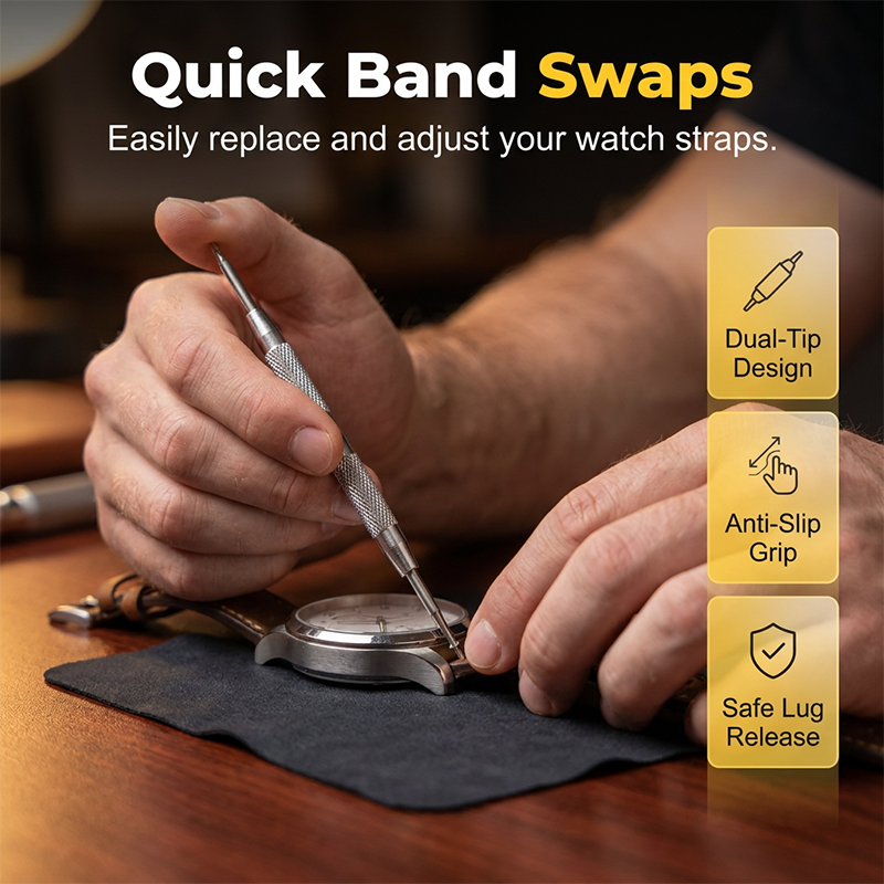 🥳2026 HOT SALE🥳💞50K+ SOLD! ⌚⚡ 50% OFF! 72‑Piece Professional Watch Repair Kit – Swiss‑grade precision for band sizing, battery swap & case opening. Anti‑static, scratch‑free, ultra‑precise. From £12.99 – lowest price online! 🛠️✨