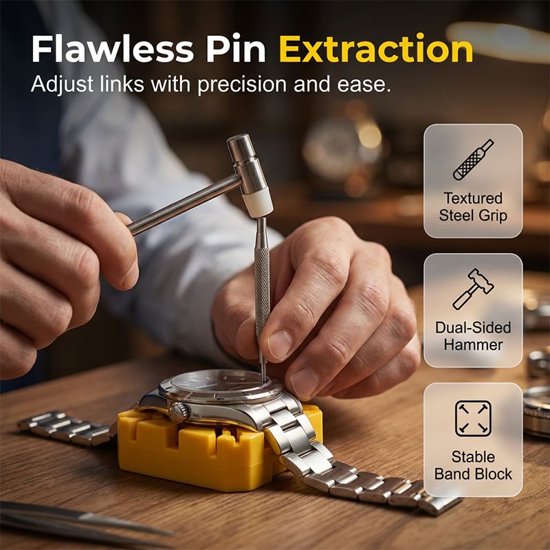 🥳2026 HOT SALE🥳💞50K+ SOLD! ⌚⚡ 50% OFF! 72‑Piece Professional Watch Repair Kit – Swiss‑grade precision for band sizing, battery swap & case opening. Anti‑static, scratch‑free, ultra‑precise. From £12.99 – lowest price online! 🛠️✨