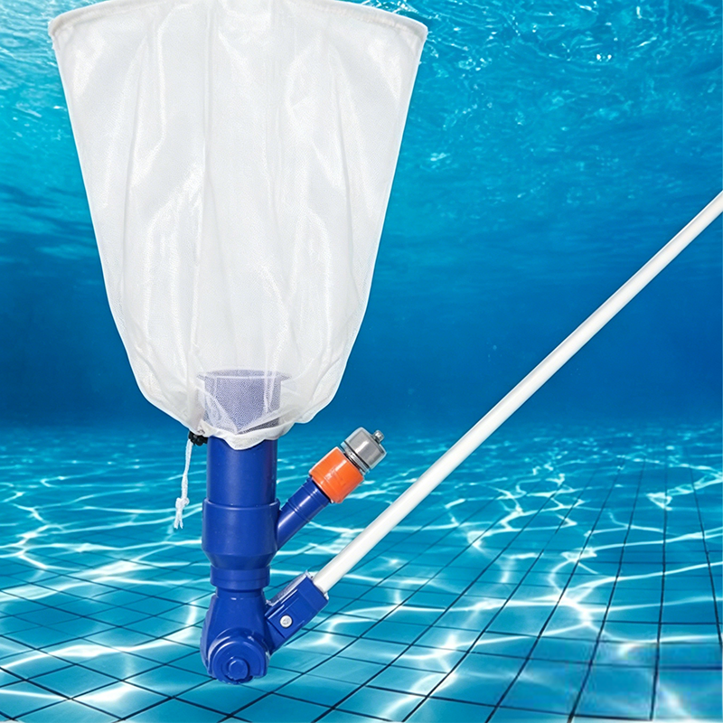 🥳2026 HOT SALE🥳💞50K+ SOLD!🏊‍♂️💧 50% OFF! Portable Pool Cleaning Vacuum – Connects to garden hose, uses water pressure. No electricity, no heavy lifting. Adjustable pole & reusable mesh bag. Keep your pool spotless! 🧹✨