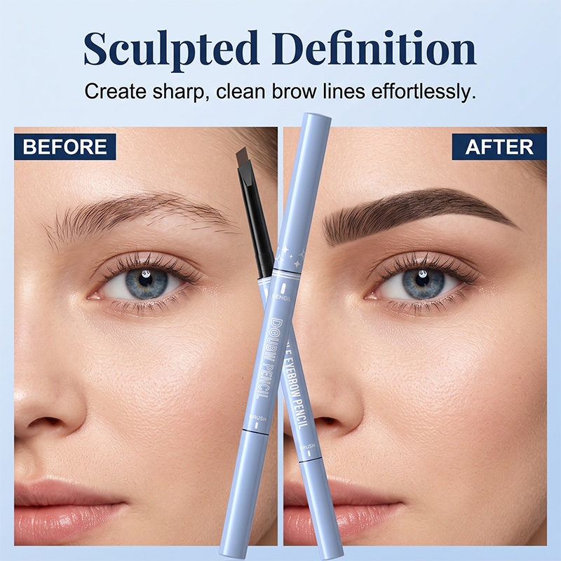 🥳2026 HOT SALE🥳💞50K+ SOLD!💧🛡️ 50% OFF! Waterproof Angled Eyebrow Pencil – Sweat‑proof & smudge‑proof, stays put from morning to night. 3 natural shades – effortless brow definition! 🌟💪