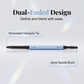 🥳2026 HOT SALE🥳💞50K+ SOLD!💧🛡️ 50% OFF! Waterproof Angled Eyebrow Pencil – Sweat‑proof & smudge‑proof, stays put from morning to night. 3 natural shades – effortless brow definition! 🌟💪