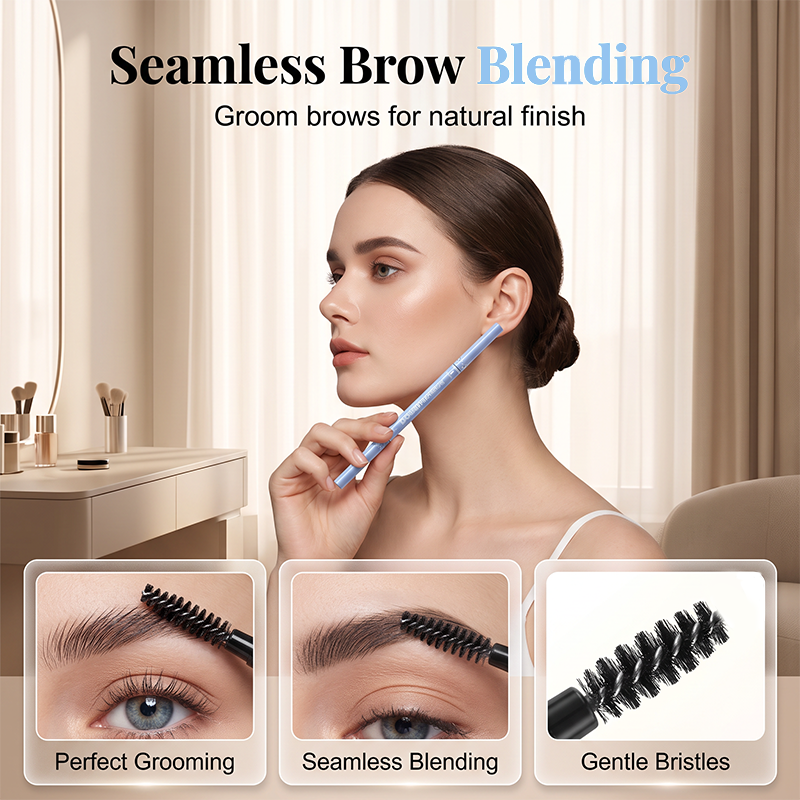 🥳2026 HOT SALE🥳💞50K+ SOLD!💧🛡️ 50% OFF! Waterproof Angled Eyebrow Pencil – Sweat‑proof & smudge‑proof, stays put from morning to night. 3 natural shades – effortless brow definition! 🌟💪