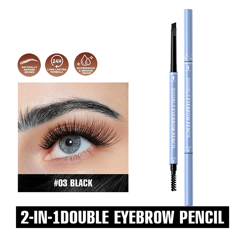 🥳2026 HOT SALE🥳💞50K+ SOLD!💧🛡️ 50% OFF! Waterproof Angled Eyebrow Pencil – Sweat‑proof & smudge‑proof, stays put from morning to night. 3 natural shades – effortless brow definition! 🌟💪