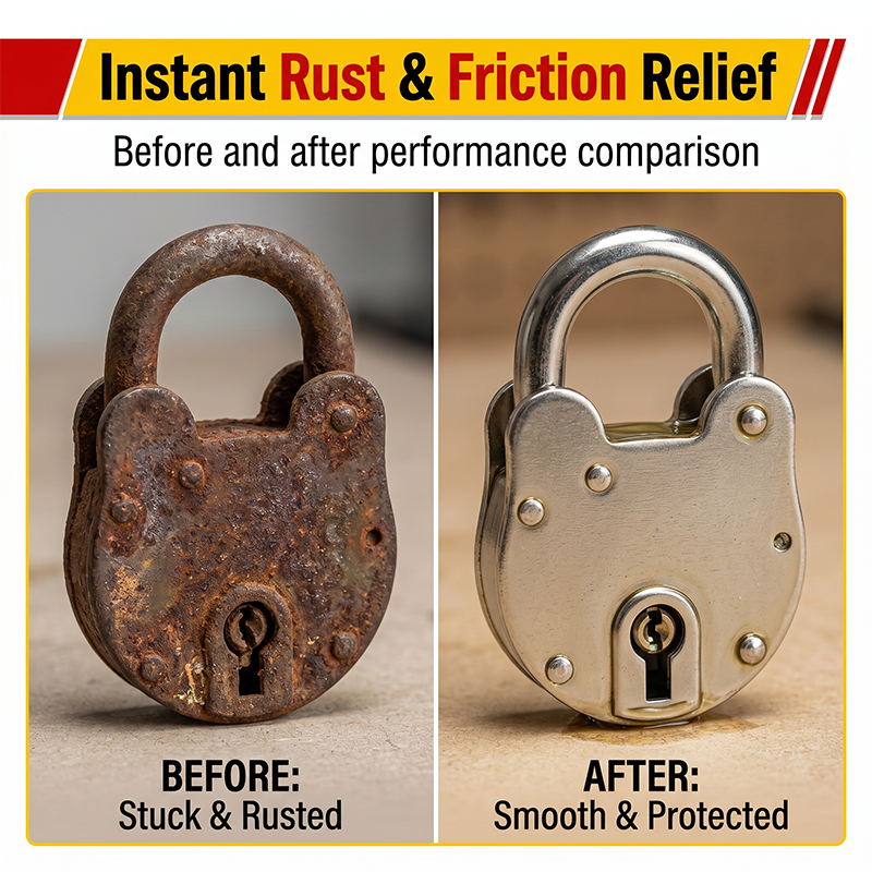 🥳2026 HOT SALE🥳💞50K+ SOLD! ⚙️🛢️ 50% OFF! Hardware Lubricant Oil – silences squeaky hinges, frees stuck padlocks & protects against rust. 4-in-1 formula cleans, prevents, lubricates & reduces friction. 30ml or 100ml – keep your home running smoothly! 🔧✨