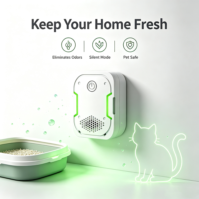 🥳2026 HOT SALE🥳💞50K+ SOLD!💨🛡️ 50% OFF! Smart Negative Ion Air Purifier for Pets – Neutralises litter box & cage odours at source. Pet‑safe, eco‑friendly & ultra‑quiet. Plug & play! 🐾✨