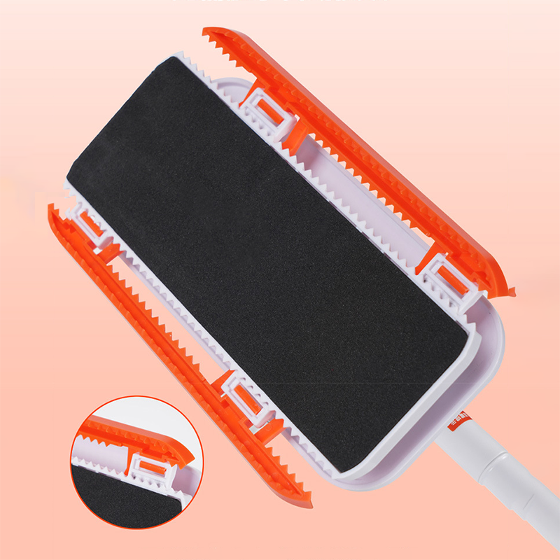 🥳2026 HOT SALE🥳💞50K+ SOLD! 🧹✨ 50% OFF! Multi-Functional Hands-Free Clip Flat Mop – One-key press opens clamps – no touching dirty cloths! Shark-tooth grip holds any wipe or towel firmly. Hygienic & hassle-free! 🧤💪