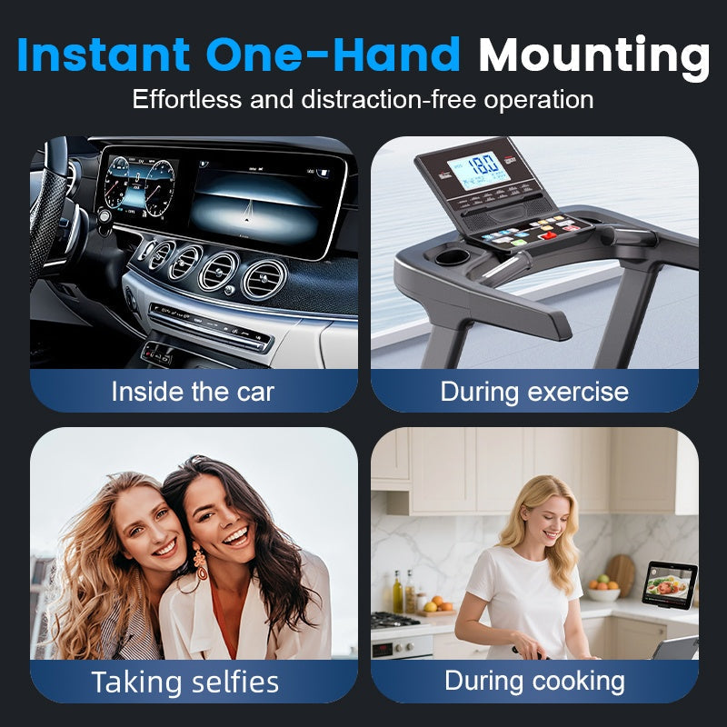 🥳2026 HOT SALE🥳💞50K+ SOLD! 🚗📱 50% OFF! Adjustable Magnetic Car Mount – Vacuum suction base for secure hold on bumpy roads. 24 N55 magnets – strong grip through most cases. 1080° rotation – perfect angle every time! 🛡️✨