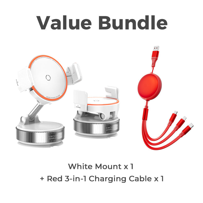 🥳2026 HOT SALE🥳💞50K+ SOLD! 🚗📱 50% OFF! Adjustable Magnetic Car Mount – Vacuum suction base for secure hold on bumpy roads. 24 N55 magnets – strong grip through most cases. 1080° rotation – perfect angle every time! 🛡️✨