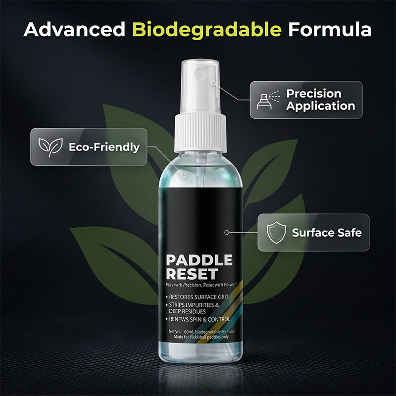🥳2026 HOT SALE🥳💞50K+ SOLD!🎾🧽 50% OFF! Portable Pickleball Paddle Cleaner Kit – Restores original grit & spin. Biodegradable spray, microfiber cloth & sponge included. Play with confidence! 🏆✨