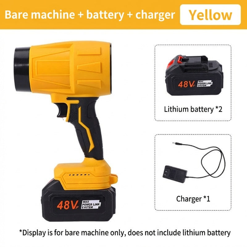 🥳2026 HOT SALE🥳💞50K+ SOLD! 🍂💨 50% OFF! High-Velocity Cordless Blower – 48V battery, 1100W power, clears leaves & debris fast. Ergonomic & versatile for garden, car & workshop! 🔋💪