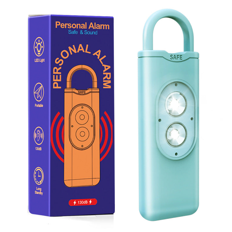 🥳2026 HOT SALE🥳💞50K+ SOLD!🔊✨ 50% OFF! High Decibel Anti‑Wolf Flashing Alarm Keychain – 130dB siren & strobe light disorient attackers, alert passers‑by. Pull the pin & scare off threats instantly! 🛡️💨