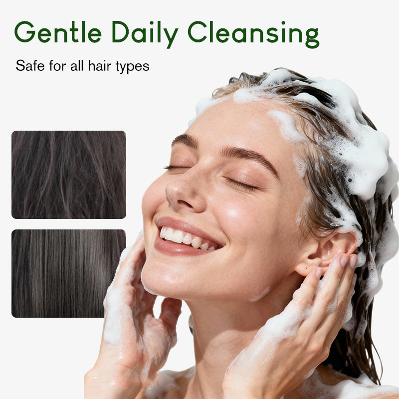 🥳2026 HOT SALE🥳💞50K+ SOLD!🛡️🌟 50% OFF! Anti‑Hair Loss Shampoo – Deeply nourishes scalp, strengthens hair from roots. Natural herbal blend for healthier, stronger hair. Say goodbye to thinning! 🍃💚