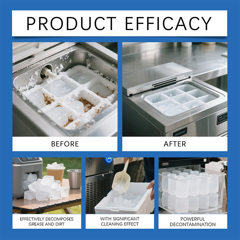 🥳2026 HOT SALE🥳💞50K+ SOLD!🧊💎 50% OFF! Deep Cleaning Ice Machine Tablets – Drop in & dissolve scale, no scrubbing. Safe formula, universal fit. Fresh, clear ice every time! 🚰✨