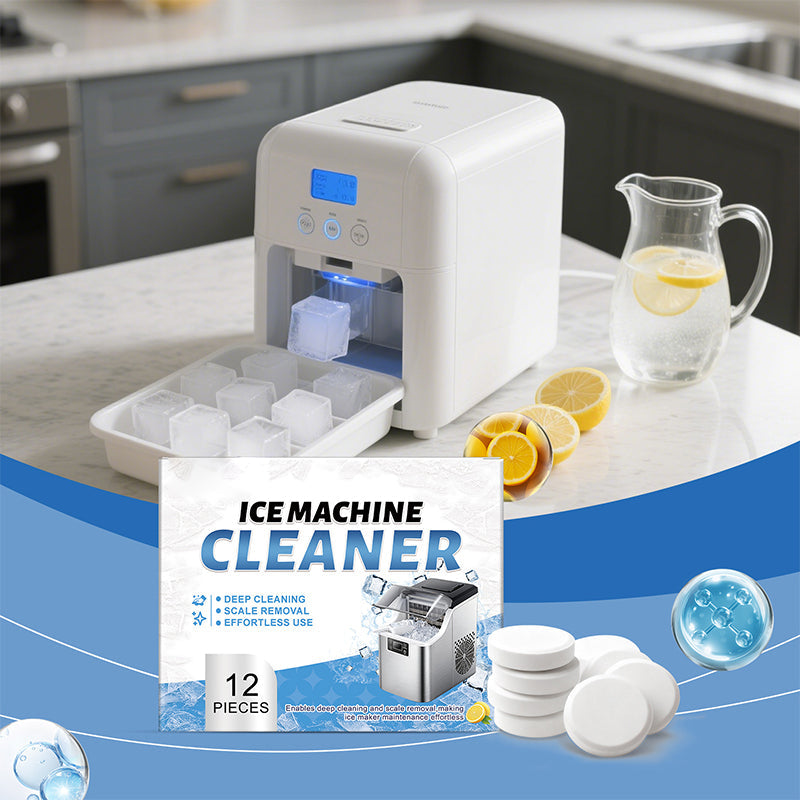 🥳2026 HOT SALE🥳💞50K+ SOLD!🧊💎 50% OFF! Deep Cleaning Ice Machine Tablets – Drop in & dissolve scale, no scrubbing. Safe formula, universal fit. Fresh, clear ice every time! 🚰✨