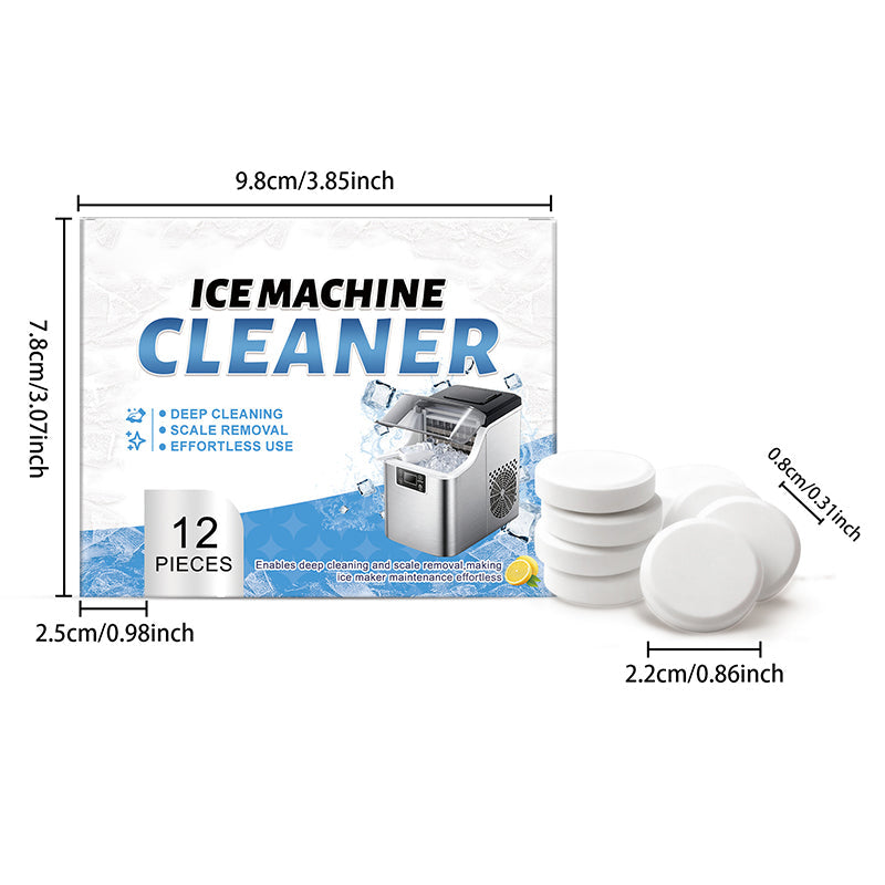 🥳2026 HOT SALE🥳💞50K+ SOLD!🧊💎 50% OFF! Deep Cleaning Ice Machine Tablets – Drop in & dissolve scale, no scrubbing. Safe formula, universal fit. Fresh, clear ice every time! 🚰✨