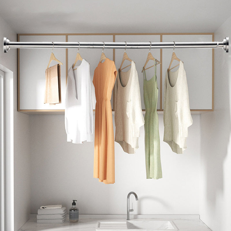 🥳2026 HOT SALE🥳💞50K+ SOLD! 🛁🔧 Adjustable Tension Rod – no drills, no screws, no wall damage! Strong internal spring holds up to 15KG. Fits 70-292cm – perfect for showers, curtains & windows! 🏠✅