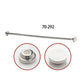🥳2026 HOT SALE🥳💞50K+ SOLD! 🛁🔧 Adjustable Tension Rod – no drills, no screws, no wall damage! Strong internal spring holds up to 15KG. Fits 70-292cm – perfect for showers, curtains & windows! 🏠✅