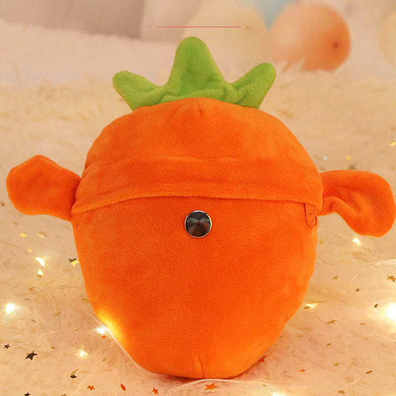 🥳2026 HOT SALE🥳💞50K+ SOLD!🍌🎵 50% OFF! Fruit Sensor Beat Interactive Doll – Tap & play – fun music & rhythms! Smart sensor responds to touch – builds musical perception in a playful way. A joyful gift for little ones! 🧸✨