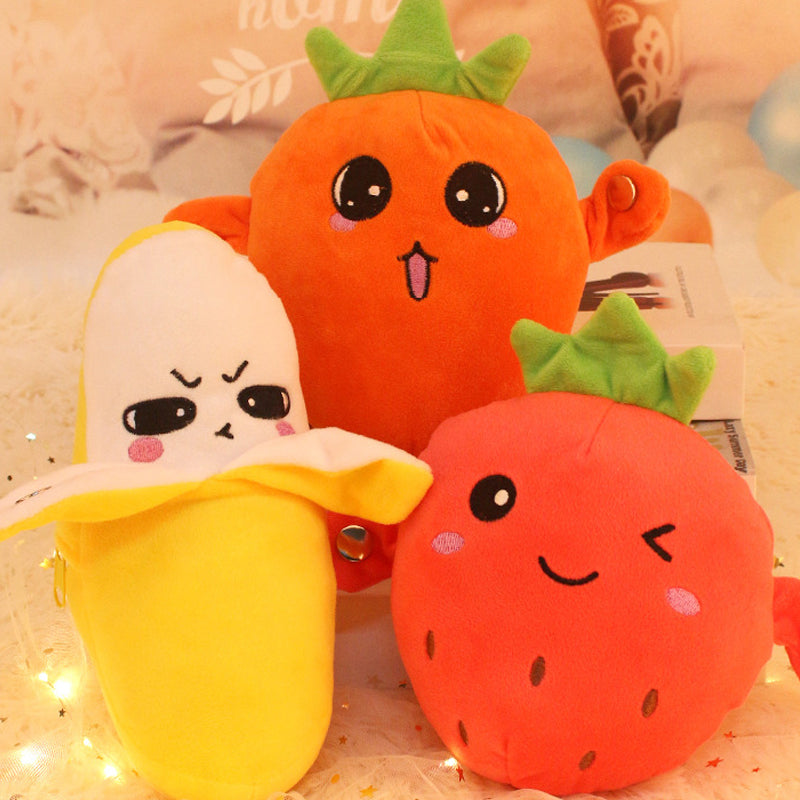 🥳2026 HOT SALE🥳💞50K+ SOLD!🍌🎵 50% OFF! Fruit Sensor Beat Interactive Doll – Tap & play – fun music & rhythms! Smart sensor responds to touch – builds musical perception in a playful way. A joyful gift for little ones! 🧸✨