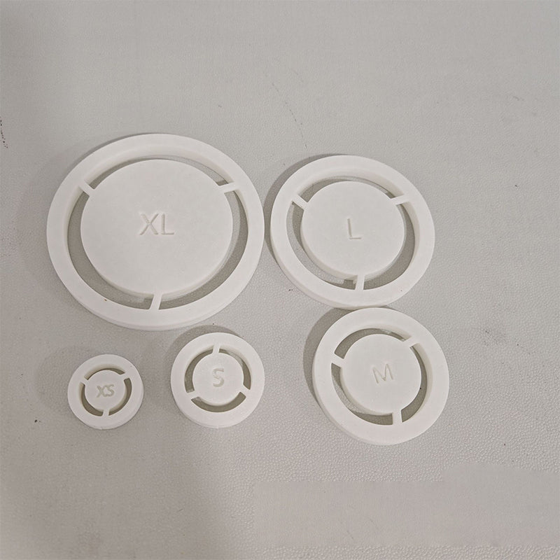 🥳2026 HOT SALE🥳💞50K+ SOLD!🏺✨ 50% OFF! Pottery Foot Ring Template – Quick centering, 5 sizes for cups to bowls. 3‑step press & shape. Perfect for beginners & hobbyists! 🌀🛠️