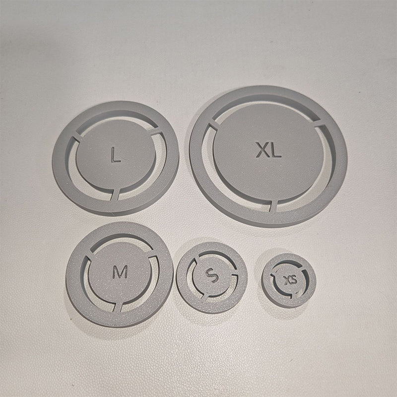 🥳2026 HOT SALE🥳💞50K+ SOLD!🏺✨ 50% OFF! Pottery Foot Ring Template – Quick centering, 5 sizes for cups to bowls. 3‑step press & shape. Perfect for beginners & hobbyists! 🌀🛠️