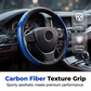 🥳2026 HOT SALE🥳💞50K+ SOLD!🚗💎 50% OFF! Carbon Fiber Steering Wheel Wrap – 2‑piece & 3‑piece sets, ergonomic contour & secure fit. Instant interior upgrade without breaking the bank! 🌟💪