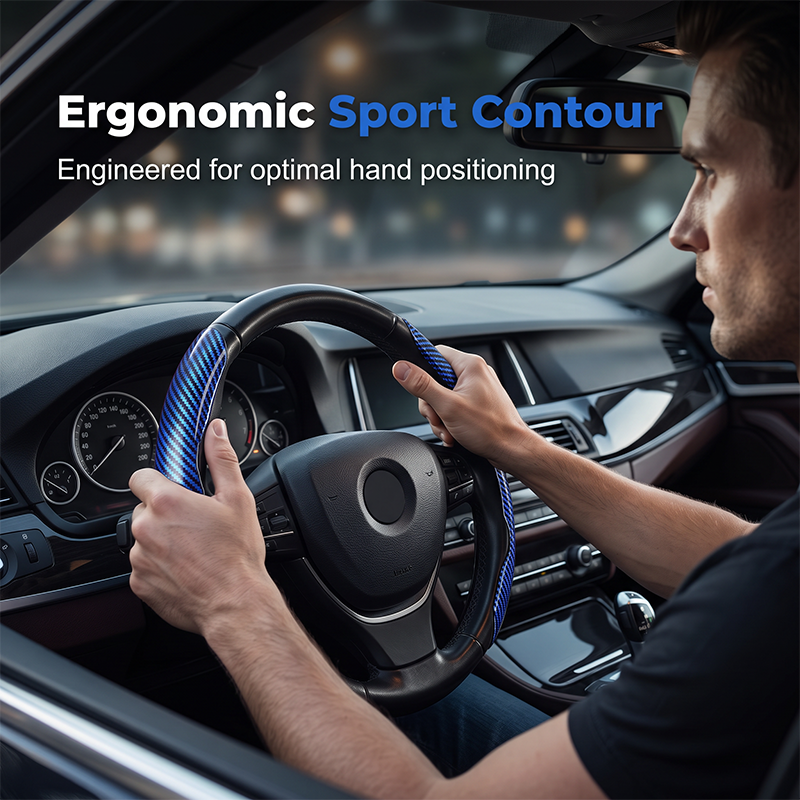 🥳2026 HOT SALE🥳💞50K+ SOLD!🚗💎 50% OFF! Carbon Fiber Steering Wheel Wrap – 2‑piece & 3‑piece sets, ergonomic contour & secure fit. Instant interior upgrade without breaking the bank! 🌟💪