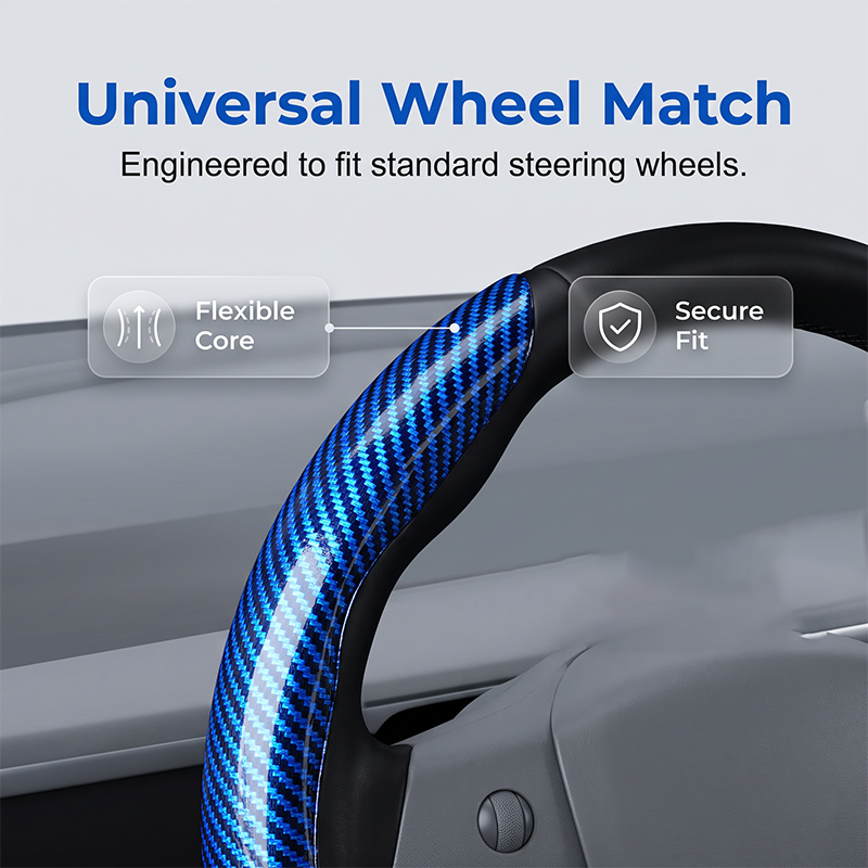 🥳2026 HOT SALE🥳💞50K+ SOLD!🚗💎 50% OFF! Carbon Fiber Steering Wheel Wrap – 2‑piece & 3‑piece sets, ergonomic contour & secure fit. Instant interior upgrade without breaking the bank! 🌟💪